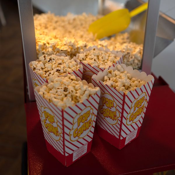 Close Up of Fresh Popcorn